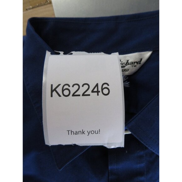 VINTAGE Tori Richard Shirt XL Honolulu Hawaiian Military 70s 80s Logo - Picture 11 of 11